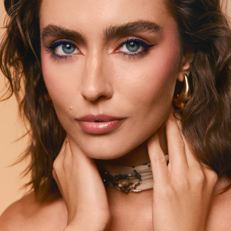 Aura del sol maquillaje